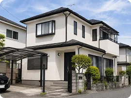 外壁・屋根塗装後の戸建て住宅