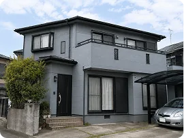 外壁塗装・シーリング工事後の戸建て住宅